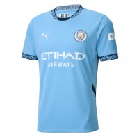 Pánský Fotbalový dres Manchester City 2024-25 Domácí Krátký Rukáv